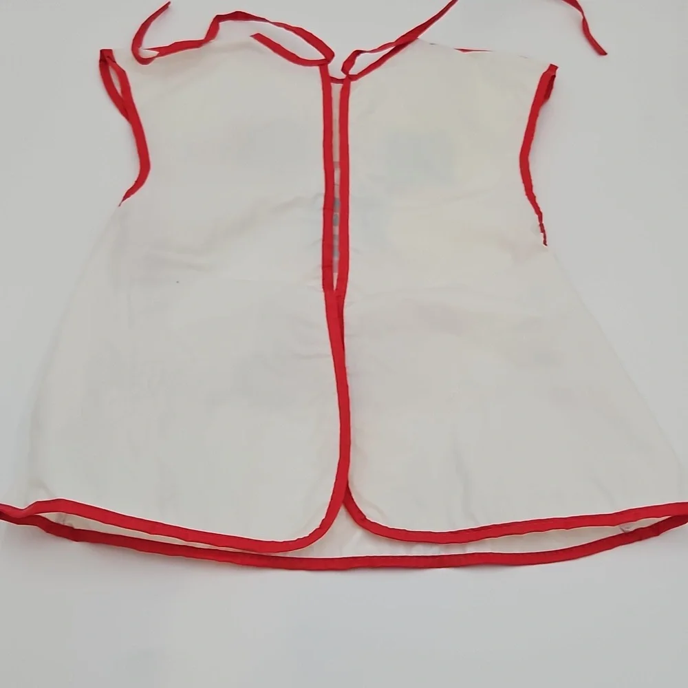 Adorable Plastic Baby Bib Apron Cartoon Print ABC Joyce Tagliabue 1982 Vintage
